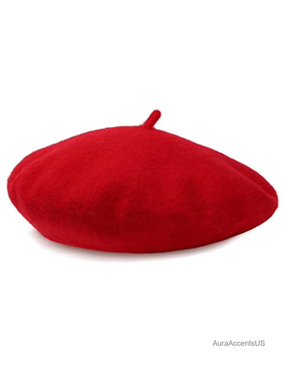 Wool Blend French Beret Hat Classic Winter Beanie